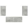 vidaXL Beton Grau 60 x 31 x 29,5 cm