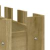 vidaXL Hochbeet Lattenzaun-Design 150x30x30 cm Kiefernholz Imprägniert
