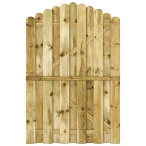 vidaXL Gartentor Impr&auml;gniertes Kiefernholz 100x150 cm