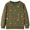vidaXL Kinder-Sweatshirt Khaki 140