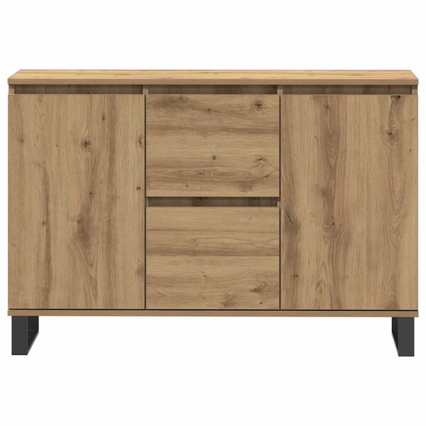 vidaXL Sideboard Artisan-Eiche 101,5x35x70 cm Holzwerkstoff