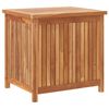 vidaXL Gartenbox 60x50x58 cm Massivholz Teak