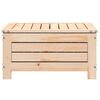 vidaXL Gartenhocker 62x63,5x32 cm Massivholz Kiefer