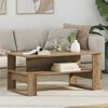 vidaXL Couchtisch Artisan-Eiche 90 x 50 x 40 cm Holzwerkstoff
