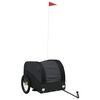vidaXL Fahrradanh&auml;nger Schwarz 45 kg Eisen