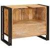 vidaXL Waschbeckenunterschrank Braun 71 x 33 x 58 cm Massivholz Mango