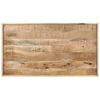 vidaXL Couchtisch 110x60x42 cm Raues Mangoholz