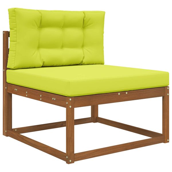 vidaXL Sofakissen f&uuml;r drau&szlig;en 2 pcs Gr&uuml;n Polyester