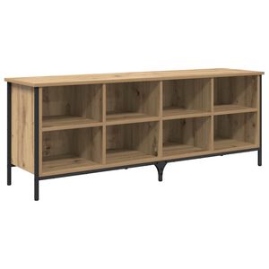vidaXL Schuhschrank 131 x 35 x 50 cm Verbundholz und Eisen