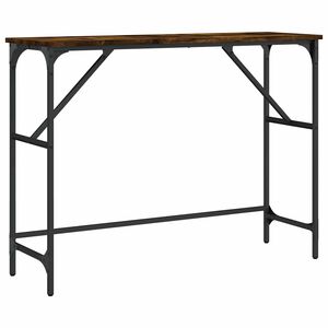 vidaXL Konsolentisch R&auml;uchereiche 100x32x75 cm Holzwerkstoff