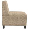 vidaXL | Sofa Stuhl | mit Kissen Hellgrau 55 x 74 x 82 cm Faux Wildleder