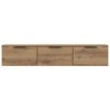 vidaXL Wandschrank Artisan-Eiche 102x30x20 cm Holzwerkstoff