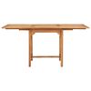 vidaXL 7-tlg. Garten-Essgruppe Massivholz Teak