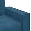 vidaXL 3-Sitzer-Sofa Blau 220x78x84 cm Samt