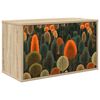 vidaXL Wandmontierter TV-Schrank ZAANDAM 69 x 33 x 40 cm Sonoma-Eiche