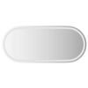 vidaXL LED-Badspiegel 100x45 cm Oval