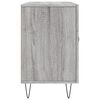 vidaXL Sideboard Grau Sonoma 100x36x60 cm Holzwerkstoff
