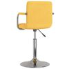vidaXL Barhocker Gelb Stoff