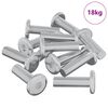 vidaXL Schraube 1593 pcs Silber 8 x 25 mm Stahl