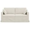 vidaXL Sofa Creme 158 x 78 x 80 cm Samt
