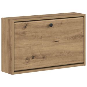 vidaXL Wandmontierter Schuhschrank BREDA 71 x 17 x 43 cm Holzwerkstoff