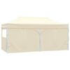 vidaXL Party-Zelt Creme 291 x 580 x 315 cm Oxford-Stoff