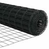 vidaXL Eurozaun Grau 0,6 x 50 m PVC-beschichtetes Eisen