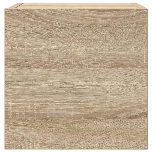 vidaXL TV-Wandschränke 4 Stk. Sonoma-Eiche 30,5x30x30 cm