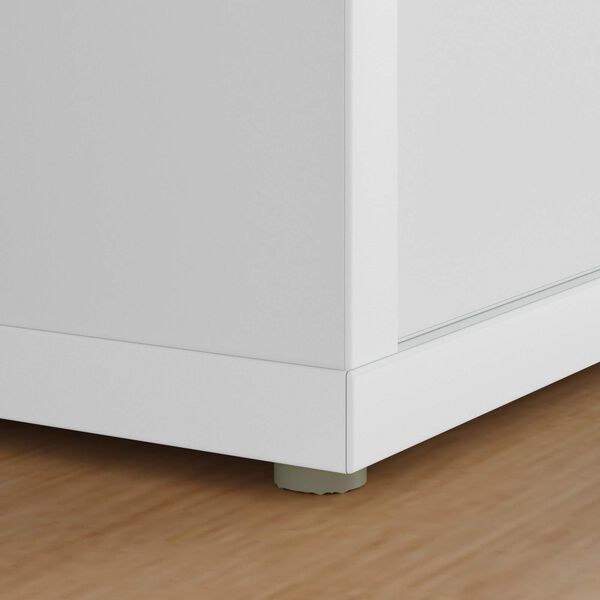 vidaXL Stuhlbein Bodenbesch&uuml;tzer 2 pcs Transparent &Oslash; 15 x 16 mm PVC