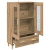 vidaXL Highboard Artisan-Eiche 70 x 31 x 115 cm Holzwerkstoff