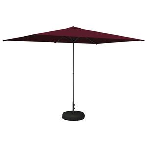 vidaXL Garten-Schirm mit Fu&szlig; 200 x 300 cm Polyester Rechtwinklig
