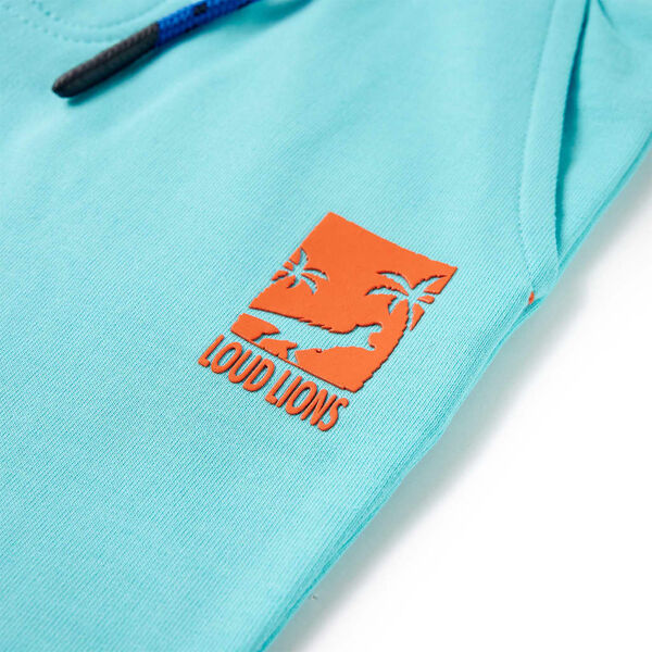 Kindershorts mit Kordelzug Aquablau 116