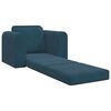 vidaXL Schlafsofa Blau 98 x 71 x 83 cm Samt