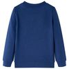 Kinder-Sweatshirt Marineblau 104