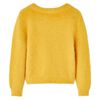 Kinderpullover Gestrickt Ocker 104