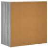 vidaXL Sideboard Grau Sonoma 79x38x80 cm Holzwerkstoff