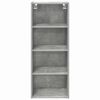 vidaXL H&auml;ngeschrank Beton Grau 40 x 29,5 x 100 cm Holzwerkstoff