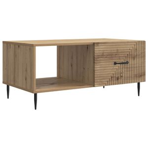 vidaXL Couchtisch Artisan-Eiche 90 x 50 x 40 cm Holzwerkstoff
