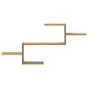 vidaXL Wandregal Artisan-Eiche 104x15x49 cm Holzwerkstoff