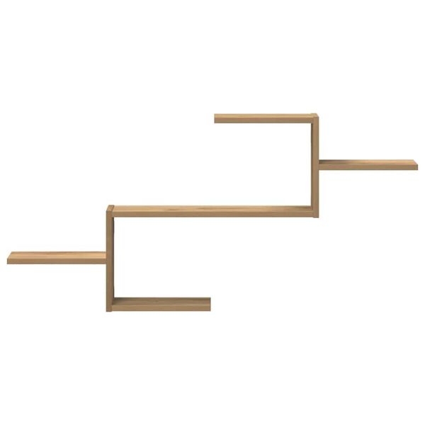 vidaXL Wandregal Artisan-Eiche 104x15x49 cm Holzwerkstoff