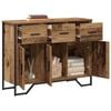 vidaXL Sideboard mit Schubladen Altholz 97 x 32,5 x 74,5 cm