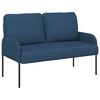 vidaXL Sofagarnituren mit Kissen 3 pcs Blau 115 x 56 x 80 cm Sperrholz