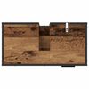 vidaXL Badezimmerschrank mit T&uuml;r Altholz 65 x 33 x 60 cm Holzwerkstoff