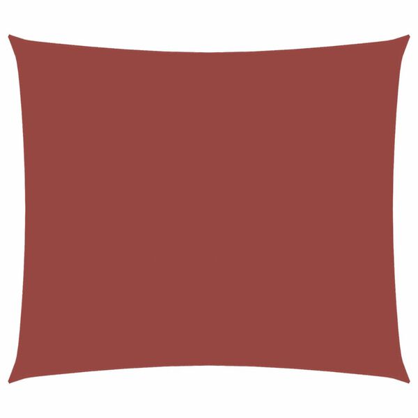 vidaXL Sonnensegel Oxford-Gewebe Rechteckig 2,5x3,5 m Terrakotta-Rot