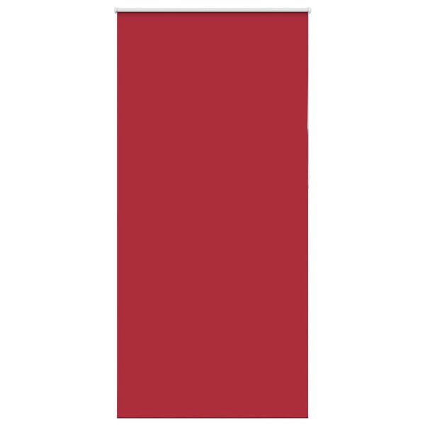 vidaXL Verdunkelungsrollo Rot 110x210cm Stoffbreite 105,7cm Polyester