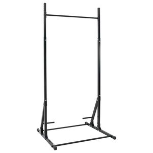 vidaXL Klimmzugstation Schwarz 100,5 x 102 x 234,5 cm