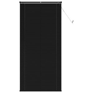vidaXL Venetianer Jalousie Verstellbar Schwarz 213 x 100 cm PVC