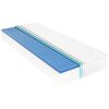 vidaXL Matratze 90 x 200 cm Viskoelastischer Memory-Schaum 18 cm H2