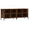 vidaXL Schuhregal R&auml;uchereiche 131x35x50 cm Holzwerkstoff