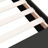 vidaXL Bettgestell Schwarz 90x190 cm Holzwerkstoff